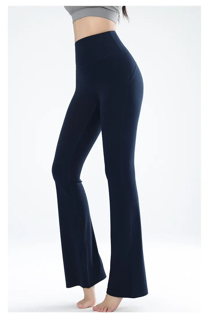 Nina - flare legging met hoge taille